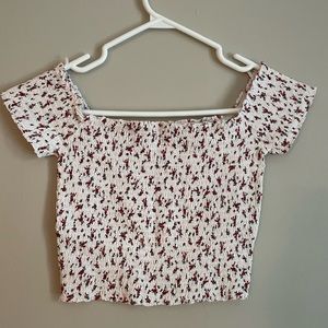 Smocked Crop Top